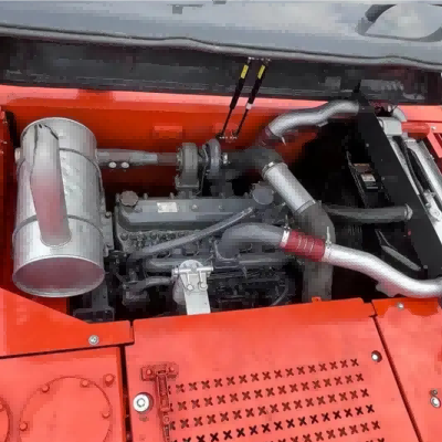 used doosan excavator engine
