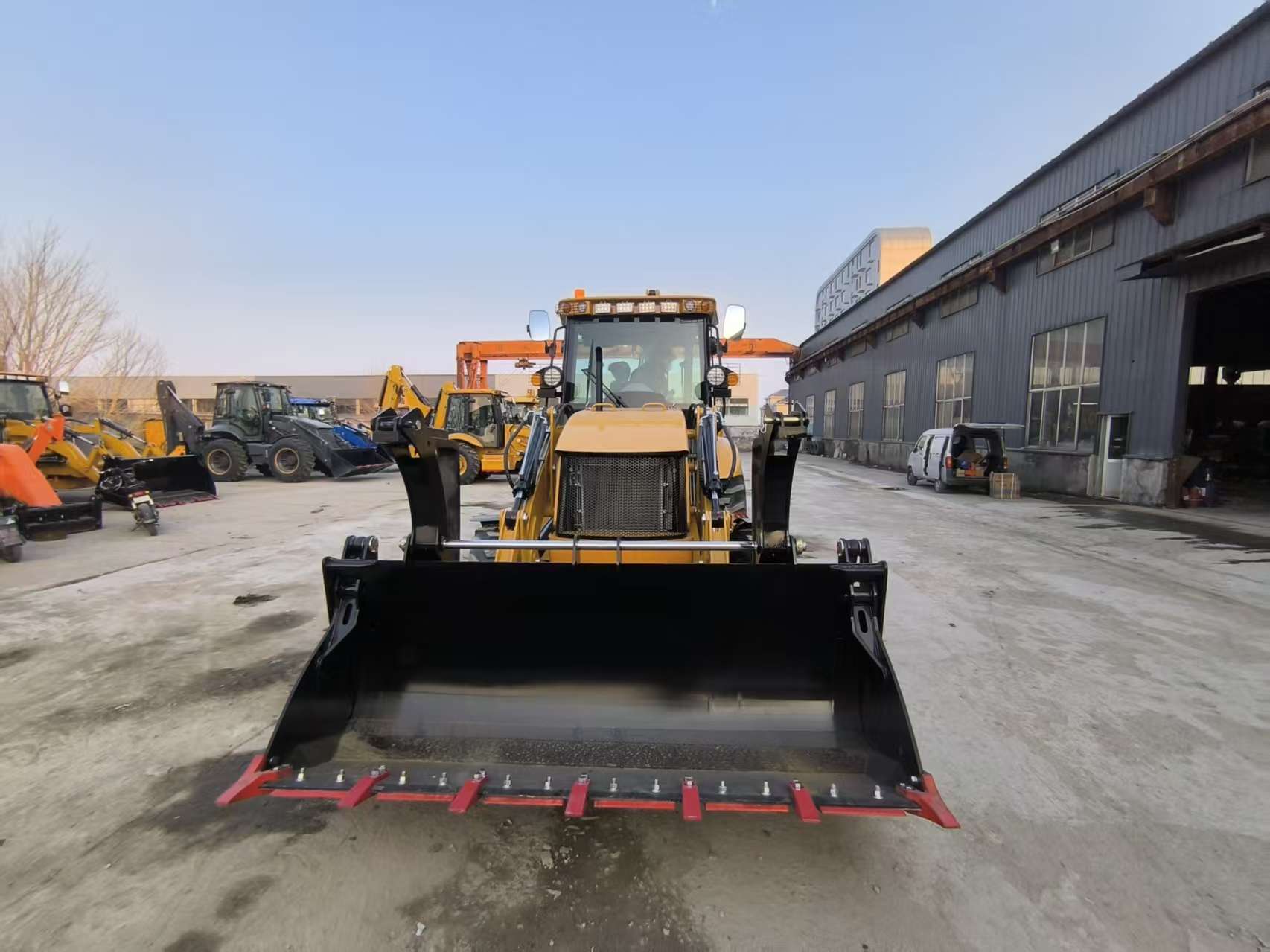 Brand New Customized WeiChai Backhoe Loader Cheap  Price